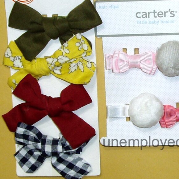 Girls Hair Clips Bow Knot Clippies Hairclip Baby & Age 3 up 14 pc Lot 3 - Picture 2 of 9
